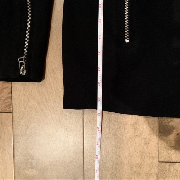 ARITZIA Wilfred Black Mayet Moto Jacket Medium - Picture 7 of 14